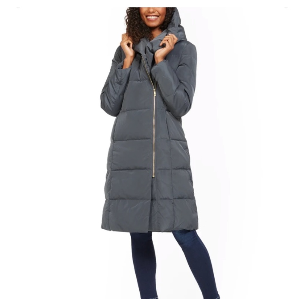Cole Haan Women’s Down Zip Front Coat